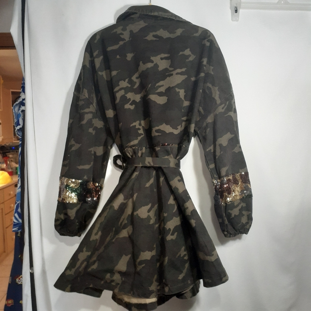 Sweet Sexy Military Tunic, Mini Dress, Trench Coat, Multiwear - Picture 11 of 12
